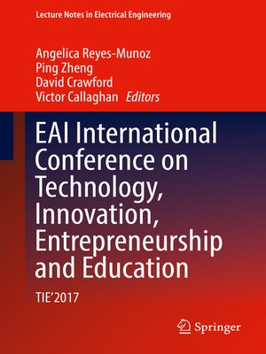 cover image of EAI International Conference on Technology, Innovation, Entrepreneurship and Education